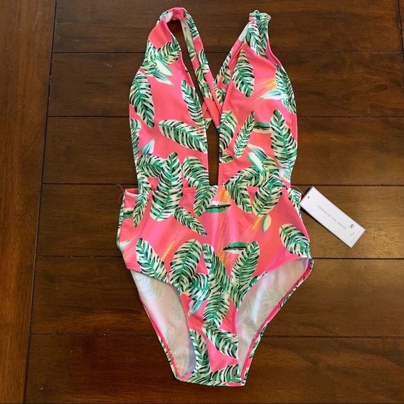 Goodnight Macaroon Other - NWT Goodnight Macaroon | Pink Plunge Swimsuit